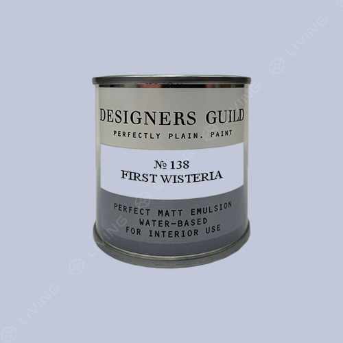 картинка Краска Designers Guild Perfect Matt Emulsion цвет FIRST WISTERIA №138 от LIVING