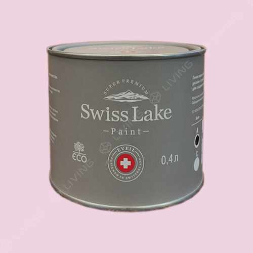 картинка Краска Swiss Lake Wall Comfort 7 цвет PINK PAIL №1658 от LIVING