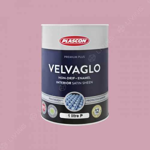 картинка Краска Plascon VELVAGLO WB цвет Fantastic Pink арт.R2-C2-1 от LIVING