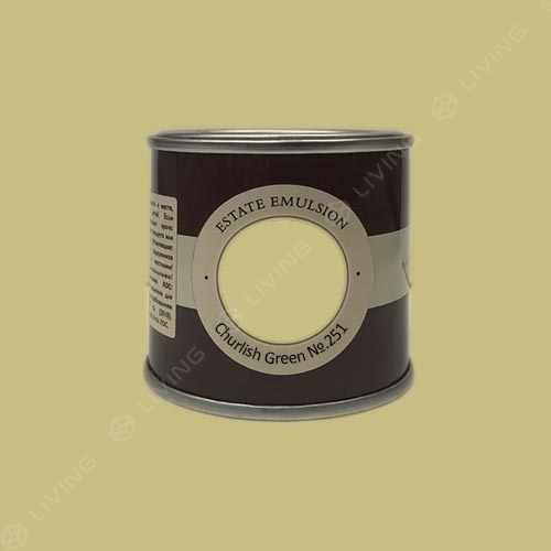 картинка Краска Farrow&Ball Estate Emulsion цвет Churlish Green №251 от LIVING