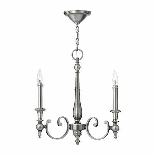 картинка Бра Hinkley коллекция Yorktown, арт. HK-YORKTOWN3 (никель) от LIVING