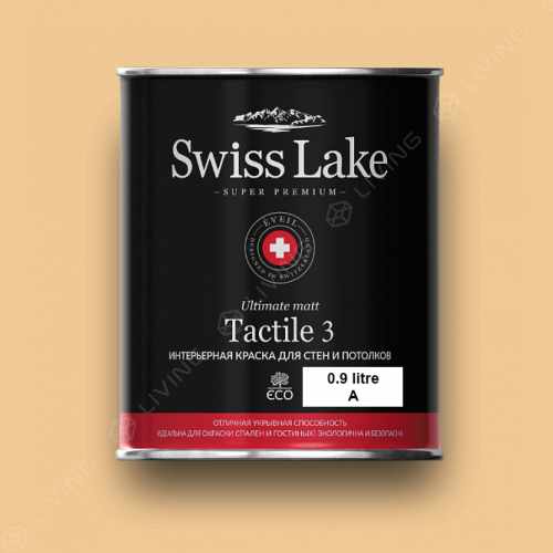 картинка Краска Swiss Lake Tactile 3 цвет flan №1141 от LIVING