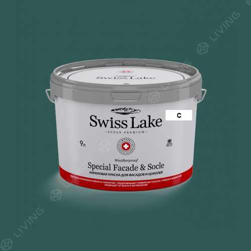 картинка Краска Swiss Lake Special Faсade & Socle цвет shade-grown №2298 от LIVING
