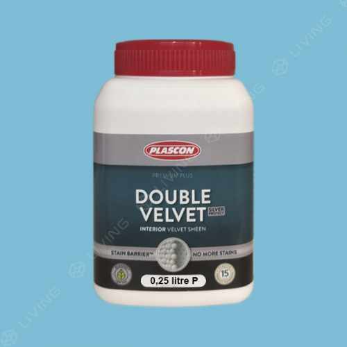 картинка Краска Plascon DOUBLE VELVET цвет Southwest Sky арт.B4-B1-4 от LIVING