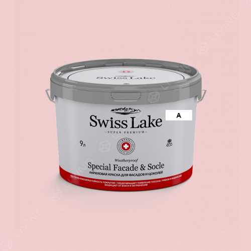 картинка Краска Swiss Lake Special Faсade & Socle цвет Turkish delight №1294 от LIVING