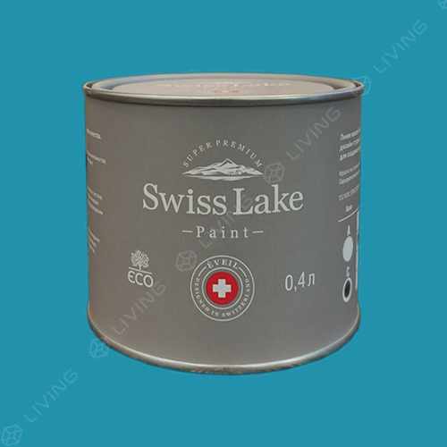 картинка Краска Swiss Lake Wall Comfort 7 цвет Halcyon №2129 от LIVING
