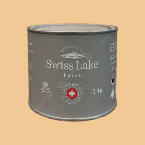 картинка Краска Swiss Lake Wall Comfort 7 цвет flan №1141 от LIVING