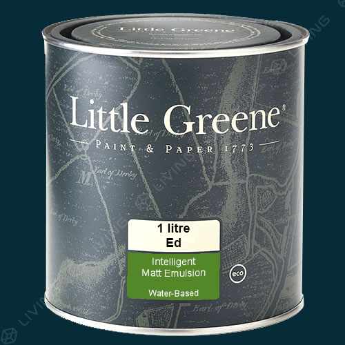 картинка Краска Little Greene Ultimatt (Intelligent Matt Emulsion) цвет Hicks Blue №208 от LIVING
