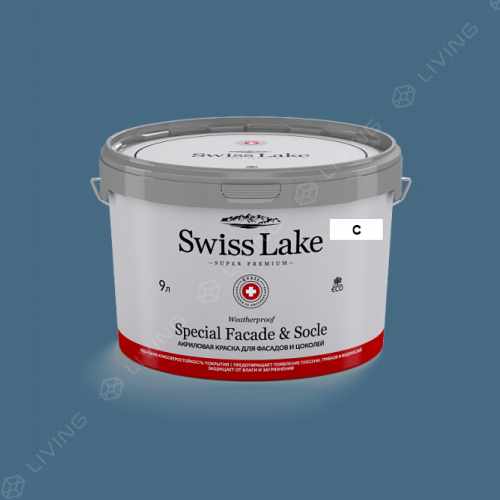 картинка Краска Swiss Lake Special Faсade & Socle цвет AZALEA LEAF №2093 от LIVING