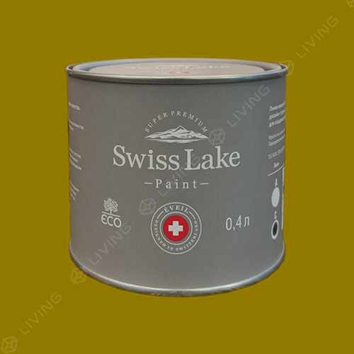 картинка Краска Swiss Lake Wall Comfort 7 цвет lounge green №2319 от LIVING