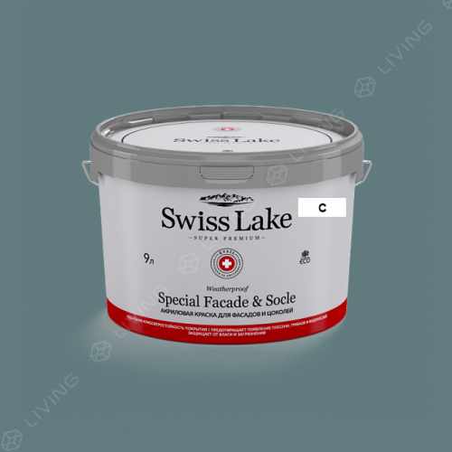 картинка Краска Swiss Lake Special Faсade & Socle цвет Under the Stars №2409 от LIVING