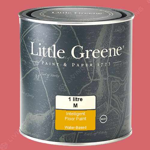 картинка Краска Little Greene Intelligent Floor Paint цвет Carmine №189 от LIVING