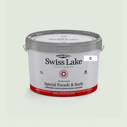 картинка Краска Swiss Lake Special Faсade & Socle цвет celery cream №2432 от LIVING
