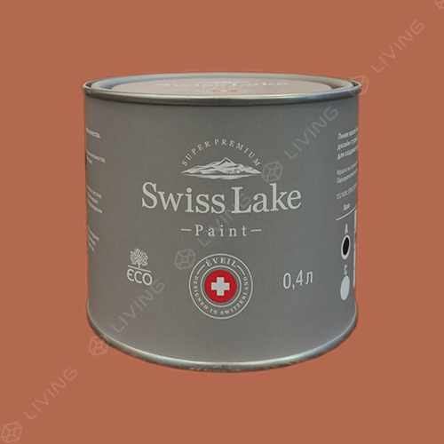картинка Краска Swiss Lake Wall Comfort 7 цвет russet №1484 от LIVING