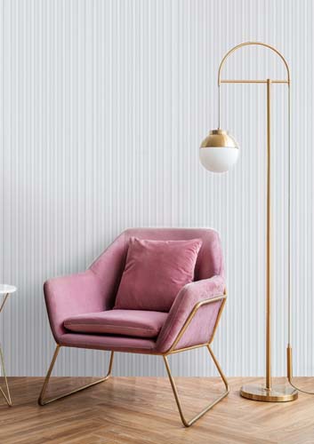 картинка Панель белая HI WOOD, арт. LV138 NP, 12 х 1.2 х 270 см от LIVING