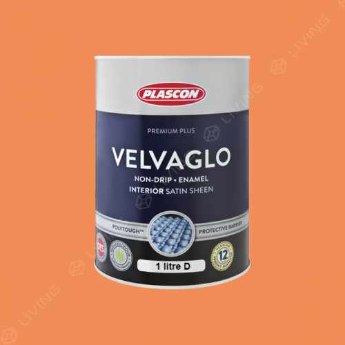 картинка Краска Plascon VELVAGLO WB цвет Rock Painting арт.O6-B1-2 от LIVING