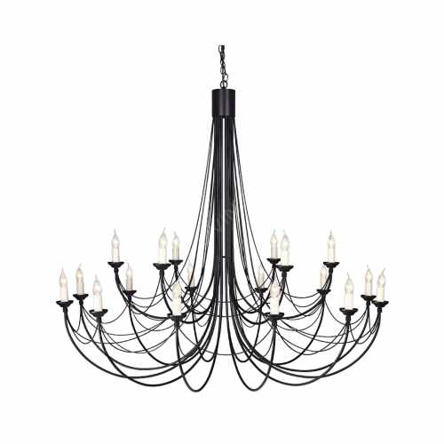 картинка Люстра Elstead Lighting коллекция Carisbrooke, арт. CB18-BLACK (черный) от LIVING