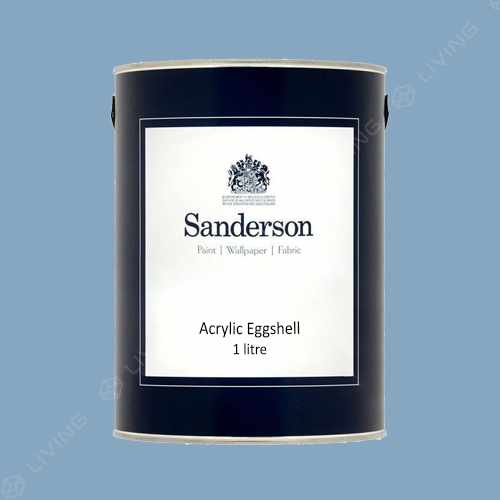 картинка Краска Sanderson Acrylic Eggshell цвет WHITBY BLUE от LIVING