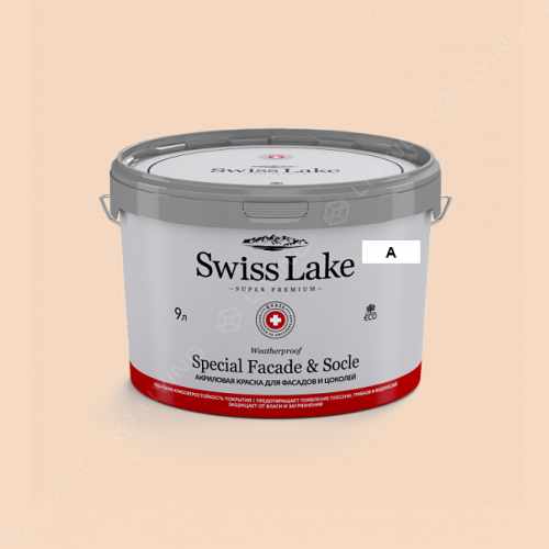 картинка Краска Swiss Lake Special Faсade & Socle цвет Santorini breeze №1222 от LIVING