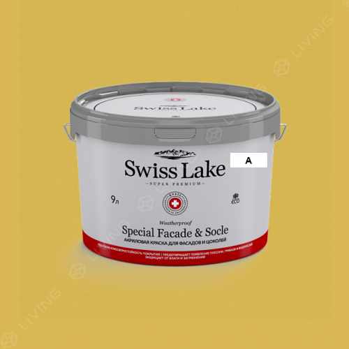 картинка Краска Swiss Lake Special Faсade & Socle цвет tropical siesta №989 от LIVING