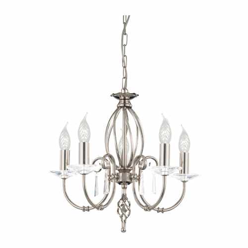 картинка Люстра Elstead Lighting коллекция Aegean, арт. AG5-POL-NICKEL (никель) от LIVING