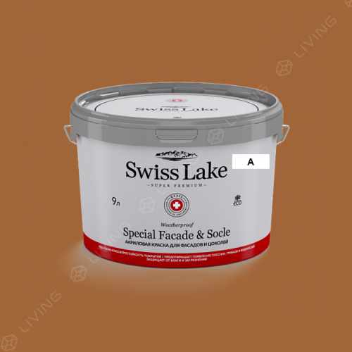 картинка Краска Swiss Lake Special Faсade & Socle цвет clown №1644 от LIVING