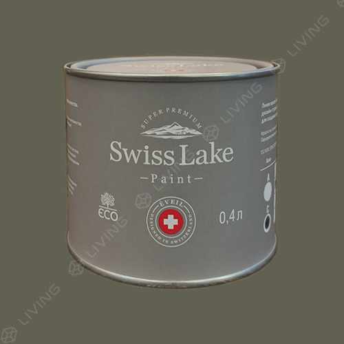 картинка Краска Swiss Lake Wall Comfort 7 цвет Pickles №2565 от LIVING