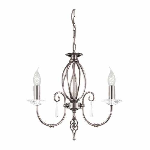 картинка Люстра Elstead Lighting коллекция Aegean, арт. AG3-POL-NICKEL (никель) от LIVING
