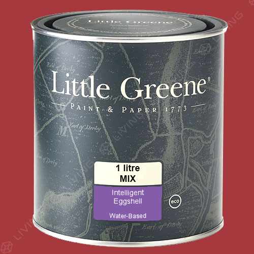 картинка Краска Little Greene Intelligent Eggshell (Acrylic Eggshell) цвет Cape Red №279 от LIVING