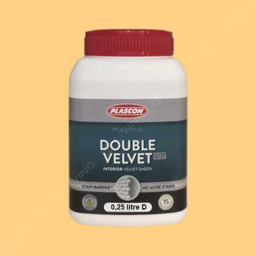 картинка Краска Plascon DOUBLE VELVET цвет Yellow Balloon арт.Y5-A1-3 от LIVING