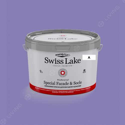 картинка Краска Swiss Lake Special Faсade & Socle цвет MIRABELLA №1894 от LIVING