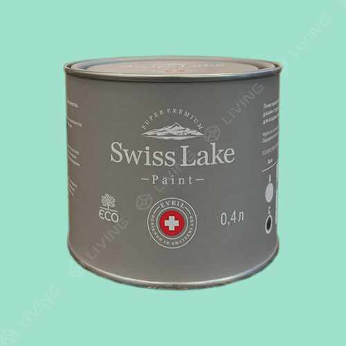 картинка Краска Swiss Lake Wall Comfort 7 цвет fairy emerald №2337 от LIVING