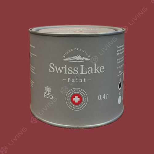 картинка Краска Swiss Lake Wall Comfort 7 цвет berry blast №1429 от LIVING