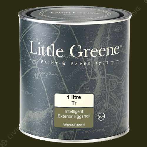 картинка Краска Little Greene Intelligent Exterior Eggshell цвет Invisible Green №56 от LIVING
