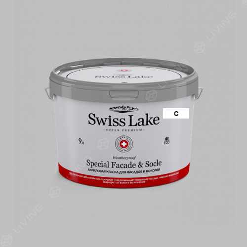 картинка Краска Swiss Lake Special Faсade & Socle цвет window sash №2884 от LIVING