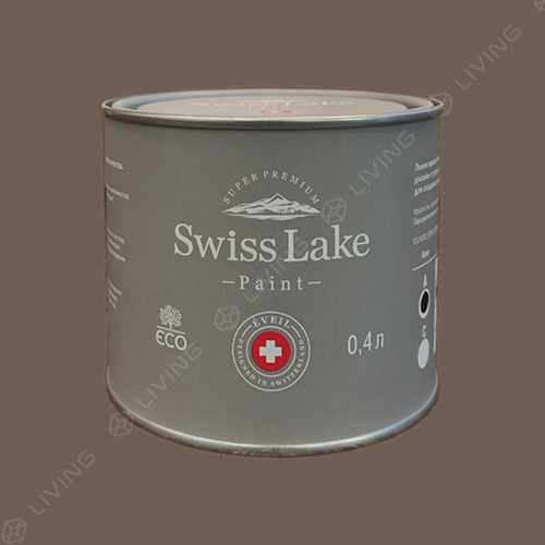 картинка Краска Swiss Lake Wall Comfort 7 цвет dark owl №702 от LIVING