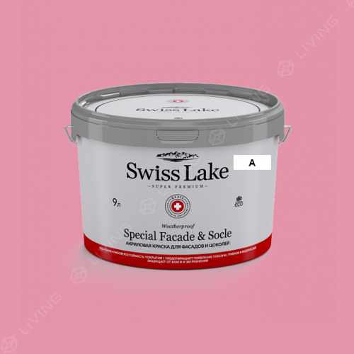 картинка Краска Swiss Lake Special Faсade & Socle цвет provocative pink №1357 от LIVING