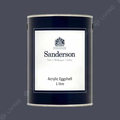 картинка Краска Sanderson Acrylic Eggshell цвет INDIGO BLUE от LIVING