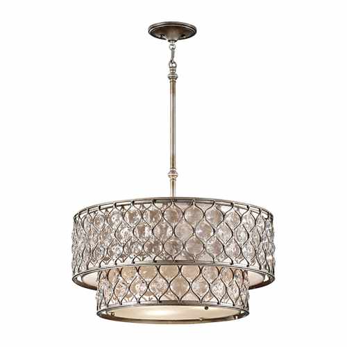 картинка Бра Feiss коллекция Lucia, арт. FE-LUCIA-P-E-2TR (серебро) от LIVING