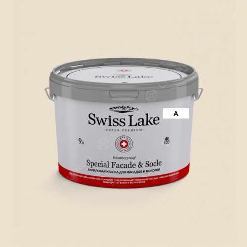 картинка Краска Swiss Lake Special Faсade & Socle цвет sauterne №168 от LIVING