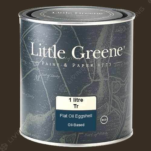 картинка Краска Little Greene Flat Oil Eggshell цвет Toad №235 от LIVING