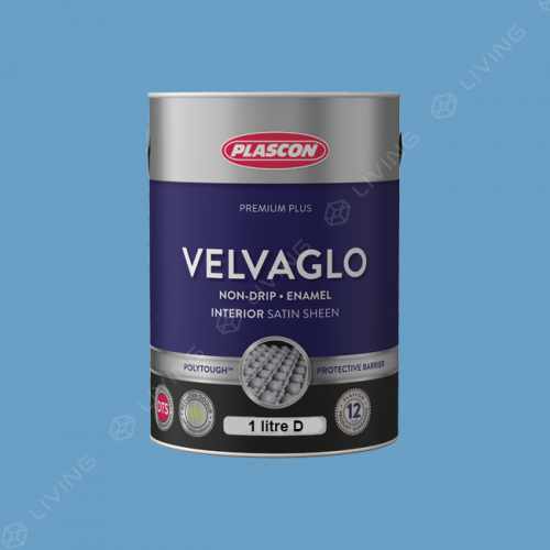 картинка Краска Plascon VELVAGLO цвет Ocean Drive арт.B6-B1-3 от LIVING