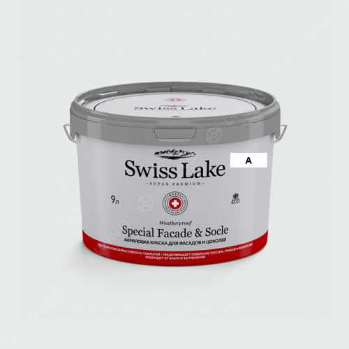 картинка Краска Swiss Lake Special Faсade & Socle цвет white fur neckpiece №97 от LIVING