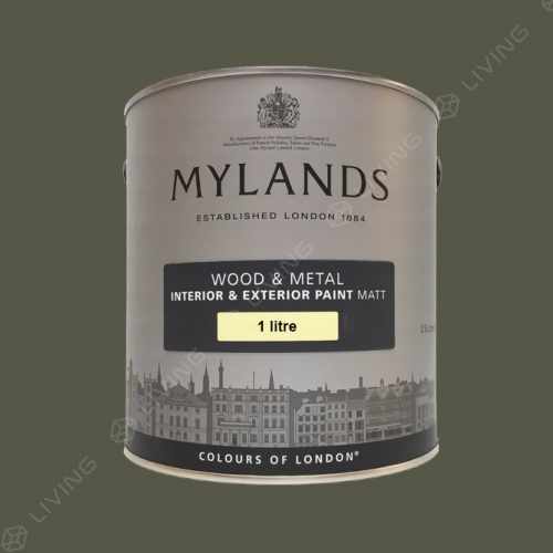 картинка Краска Mylands Wood&metal matt цвет Messel №39 от LIVING