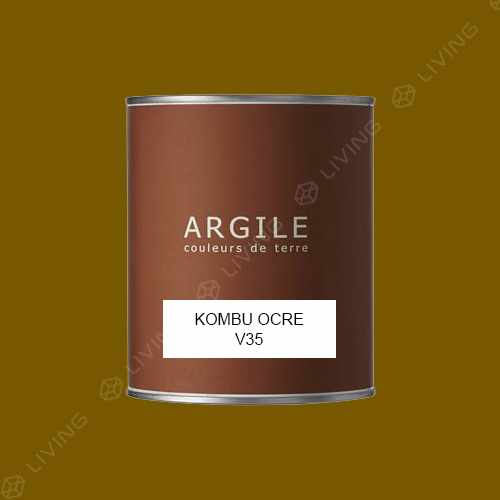 картинка Краска Argile Mat Veloute цвет KOMBU OCRE V35 от LIVING