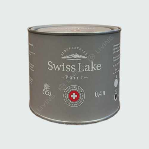 картинка Краска Swiss Lake Wall Comfort 7 цвет rhythmic blue №2422 от LIVING