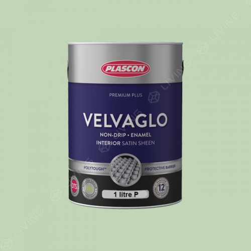 картинка Краска Plascon VELVAGLO цвет Aloe Vera Leaf арт.G2-B2-1 от LIVING