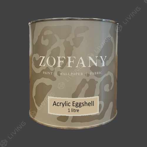 картинка Краска ZOFFANY Acrylic Eggshell цвет BONE BLACK от LIVING