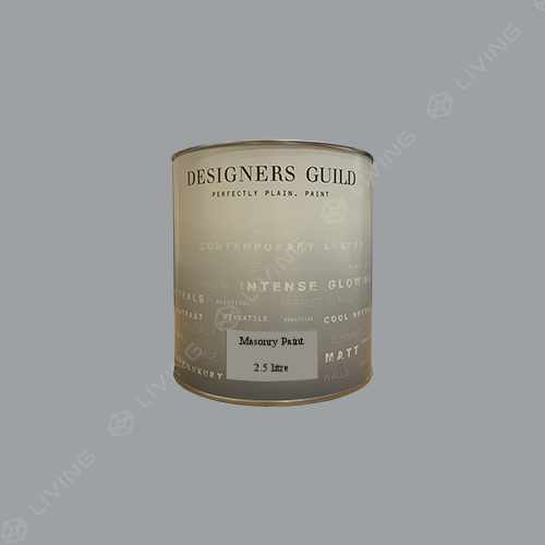 картинка Краска Designers Guild Masonry Paint цвет BATTLESHIP GREY №42 от LIVING