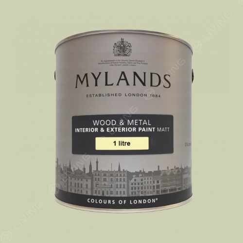 картинка Краска Mylands Wood&metal matt цвет Hurlingham №181 от LIVING